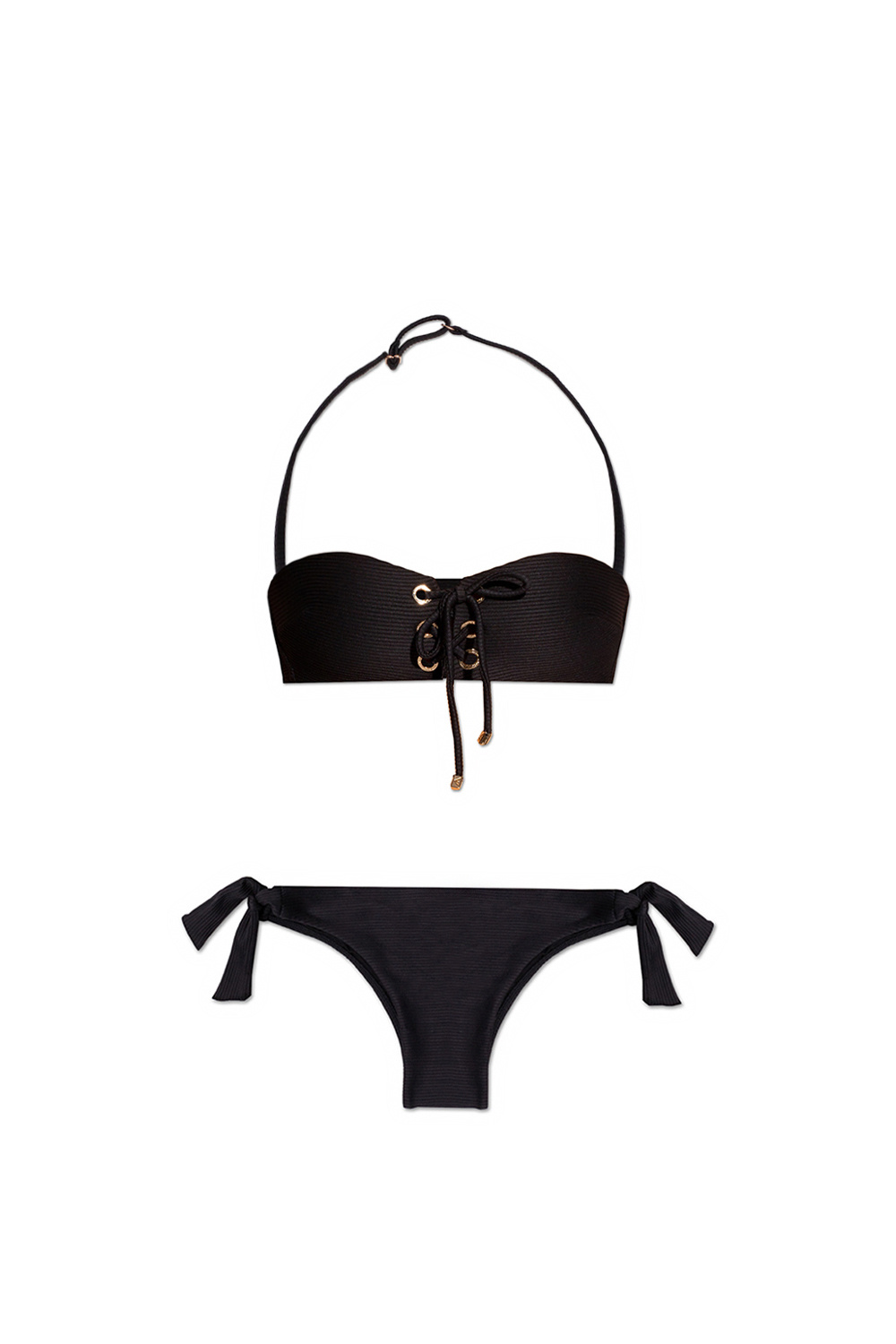 Black Two Piece Swimsuit Emporio Armani Vitkac Gb